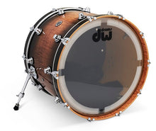 Load image into Gallery viewer, DWe 16x22" Electronic Bass Drum - Curly Maple Burst