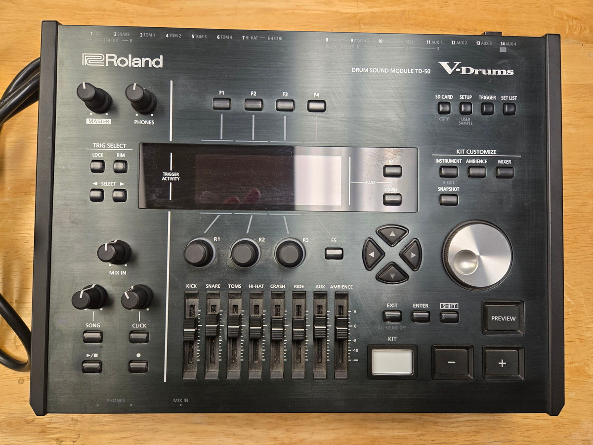 Roland TD-50X Electronic Drum Module Used - 5800 – Edrumcenter