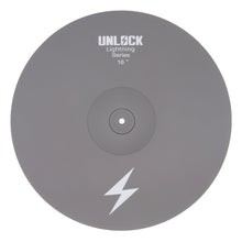 Load image into Gallery viewer, Unlock 16" Electronic Triple Zone Crash / Ride Cymbal