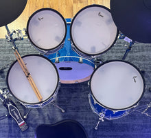 Load image into Gallery viewer, Hawk USA 5 pc Shell Pack in Blue Glass Glitter