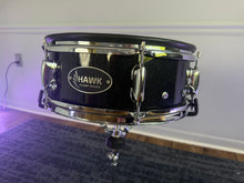 Load image into Gallery viewer, Hawk Custom 13x4 Electronic Snare Drum with Talon 3 - Black Sparkle