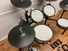 Load image into Gallery viewer, Roland TD27KV2 Electronic Drum Kit with Tama Double Pedal & HH Stand (Used) - #U4996