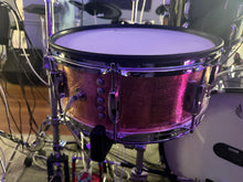 Load image into Gallery viewer, Hawk Custom 14" Hand Hammered Copper Electronic Snare Drum