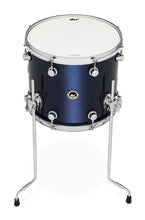 Load image into Gallery viewer, DWe 12x14" Electronic Floor Tom - Midnight Blue Metallic