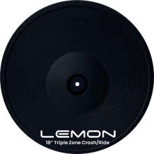 Load image into Gallery viewer, Lemon LE-18CR3 18" Three Zone Electronic Crash/Ride Cymbal