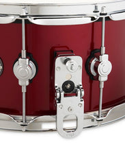 Load image into Gallery viewer, DWe 6.5x14" Electronic Snare Drum - Black Cherry Metallic