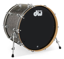 Load image into Gallery viewer, DWe 16x22" Electronic Bass Drum - Black Galaxy