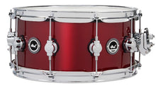 Load image into Gallery viewer, DWe 6.5x14" Electronic Snare Drum - Black Cherry Metallic