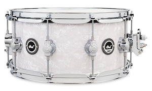 DWe 6.5x14" Electronic Snare Drum - White Marine