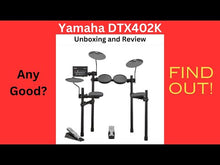 Load and play video in Gallery viewer, Yamaha DTX402K Electronic Drum Kit