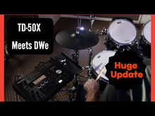 Load and play video in Gallery viewer, DWe 5pc Shell Pack with TD-50X Module, Roland Cymbals, and DW Hardware
