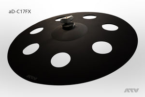 ATV AD-C17FX 17" Electronic Special Effects Cymbal - edrumcenter.com