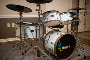 Hawk Custom 5 Piece Shell Pack - Light Sky Blue & Off White *Limited Edition*