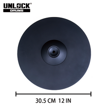 Load image into Gallery viewer, Unlock 12” Electronic Crash Cymbal (2 Zone)
