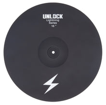 Load image into Gallery viewer, Unlock 16" Electronic Triple Zone Crash / Ride Cymbal

