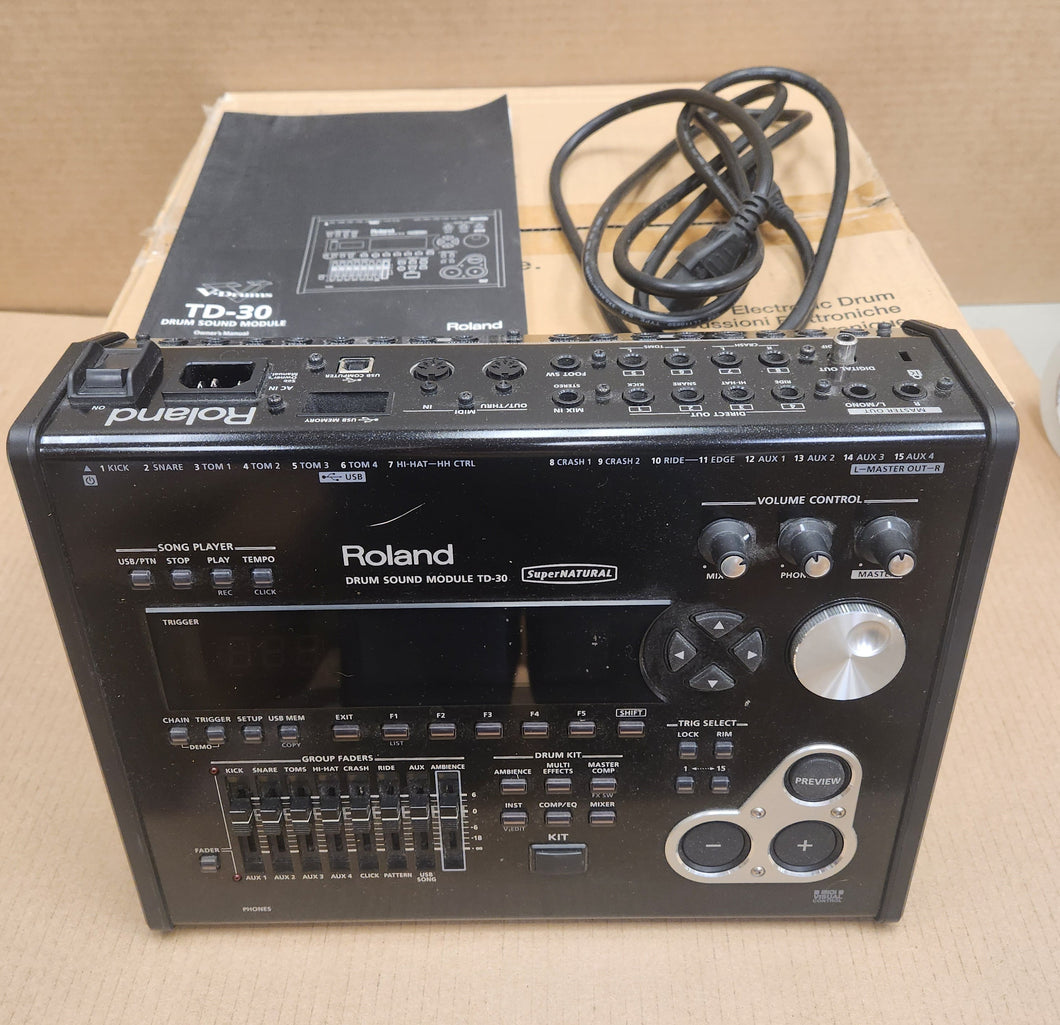 Roland TD-30 Module Used - 8696