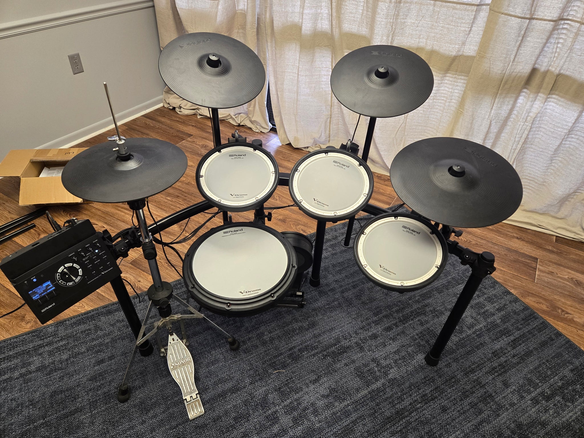 Roland TD17KVX Drum Kit Used 6863 Edrumcenter