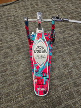 Load image into Gallery viewer, Tama 50th Anniversary Iron Cobra 900 Double Pedal Used - Coral Swirl
