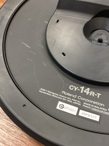 Roland CY-14R-T 14" Electronic Crash/Ride Cymbal - Used Very Good - U6121