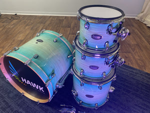 Hawk Custom eDrum 4pc Shell Pack - Ultramarine Finish