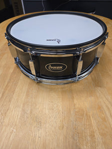 Hawk Custom Edrums Black 14" Snare Drum