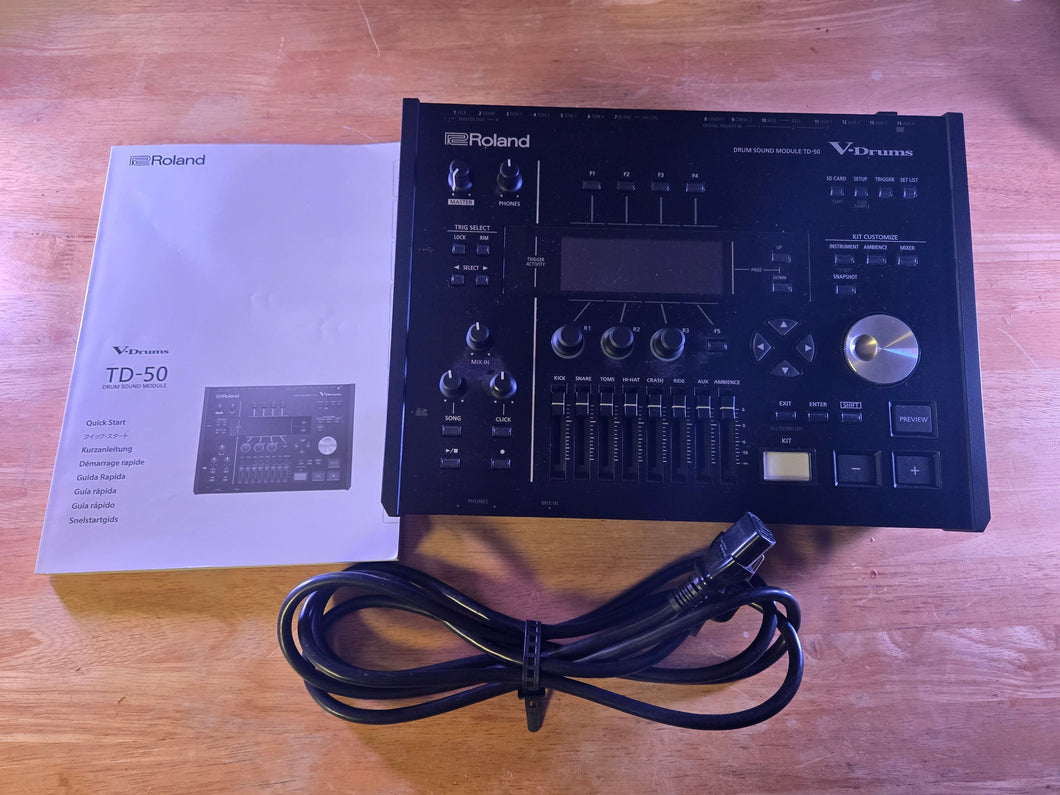 Roland TD50/50X Drum Module Used - 4608