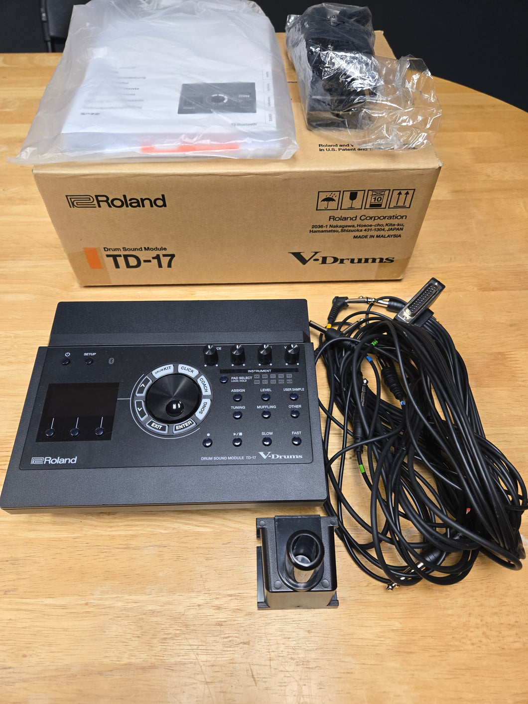 Roland TD-17 Module Used - 1488