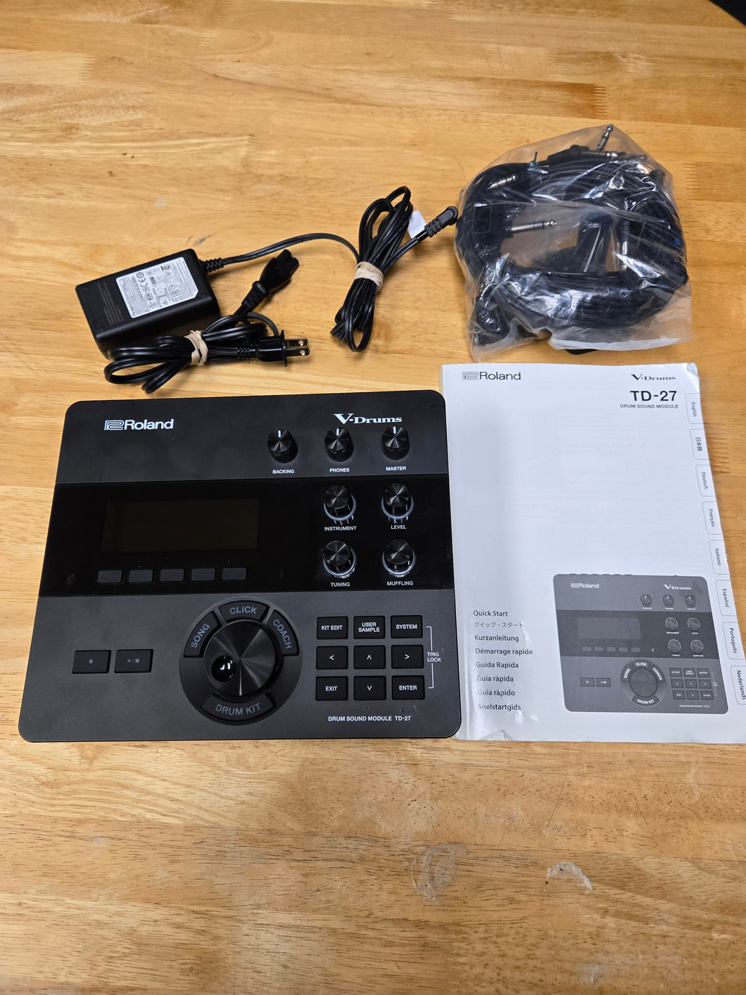 Roland TD-27 Drum Module Used - 6329