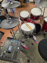 Load image into Gallery viewer, Roland VAD716 Electronic Drum Kit Gloss Cherry Used
