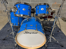 Load image into Gallery viewer, Slingerland - SDKTSKK22N04DWLBL - 4pc Studio King Kit, 10/12/16F/22K, Lunar Blue Lacquer, Nickel Hardware - Used Demo Model
