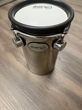 Load image into Gallery viewer, drum-tec miniban 6x10” stainless steel Used Excellent Condition
