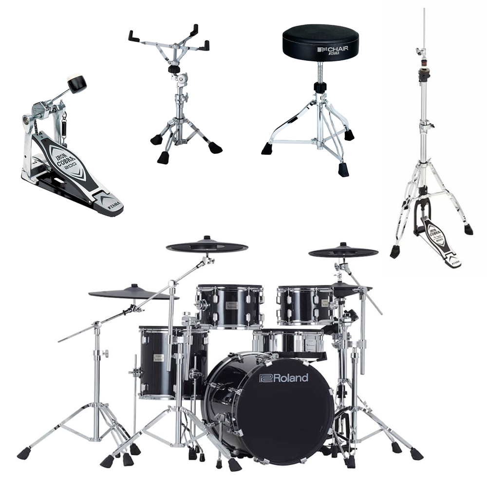 Roland VAD507 Electronic Drum Kit – Edrumcenter Roland VAD507 Electronic Drum Kit – Edrumcenter
