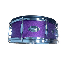 Load image into Gallery viewer, Hawk Custom Snare Drum “Purple Thunder”
