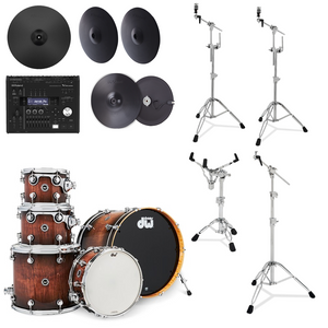 DWe 5pc Shell Pack with TD-50X Module, Roland Cymbals, and DW Hardware
