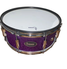 Load image into Gallery viewer, Hawk Custom Snare Drum “Purple Thunder”
