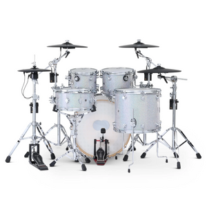 DWe 5PC Drum Kit with Roland Cymbals and DW 5000 Series Hardware - Diamond Nebula