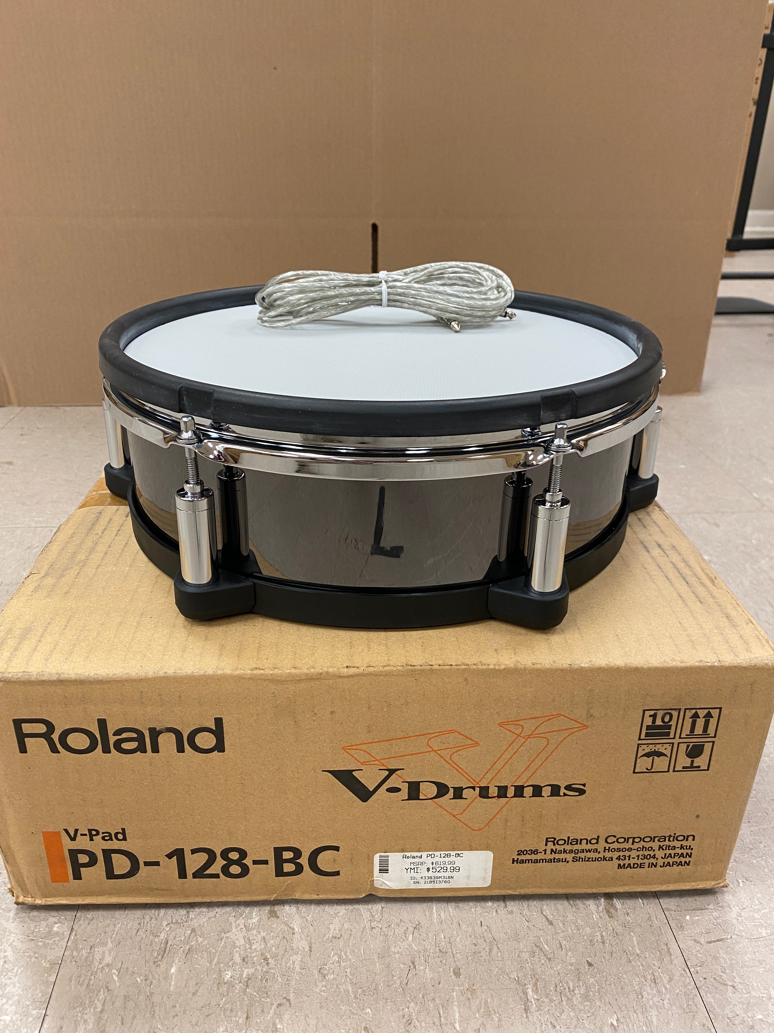 Roland ローランド 電子ドラム V-Pad PD-128-BC