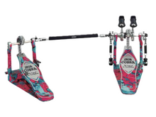 Load image into Gallery viewer, Tama 50th Anniversary Iron Cobra 900 Marble Power Glide Double Kick Pedal
