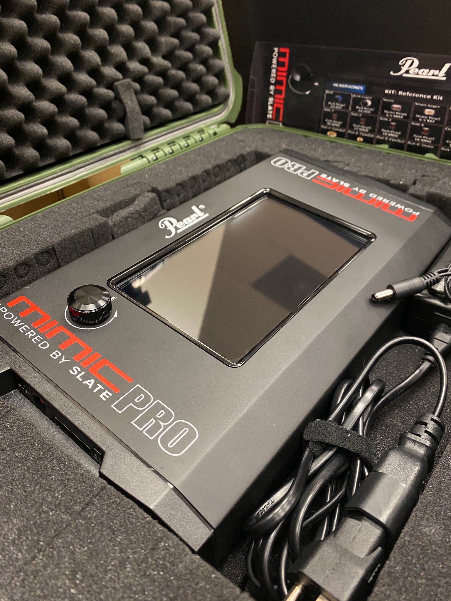 Pearl Mimic Pro Drum Module - USED#5985 w/ HEAVY DUTY CASE! – Edrumcenter