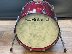 Roland KD-220-MS 22" Kick Drum (Cherry Gloss) - Used #U0493