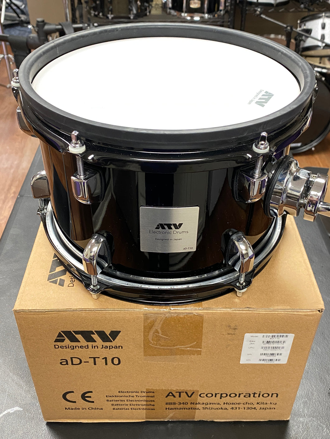 ATV aD-T10 Electronic Rack Tom - USED#0299