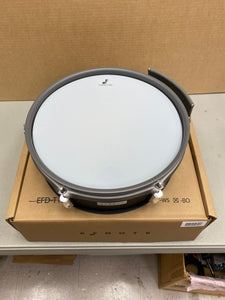 Efnote EFD-S12P Electronic Snare Drum - Black Oak Finish - USED