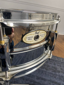 Pearl Sensitone Steel 14x5.5" Snare Drum - Used Very Good - U0001