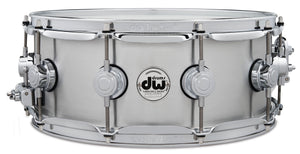 DW Thin Aluminum Acoustic Snare Drum - Thin 1mm