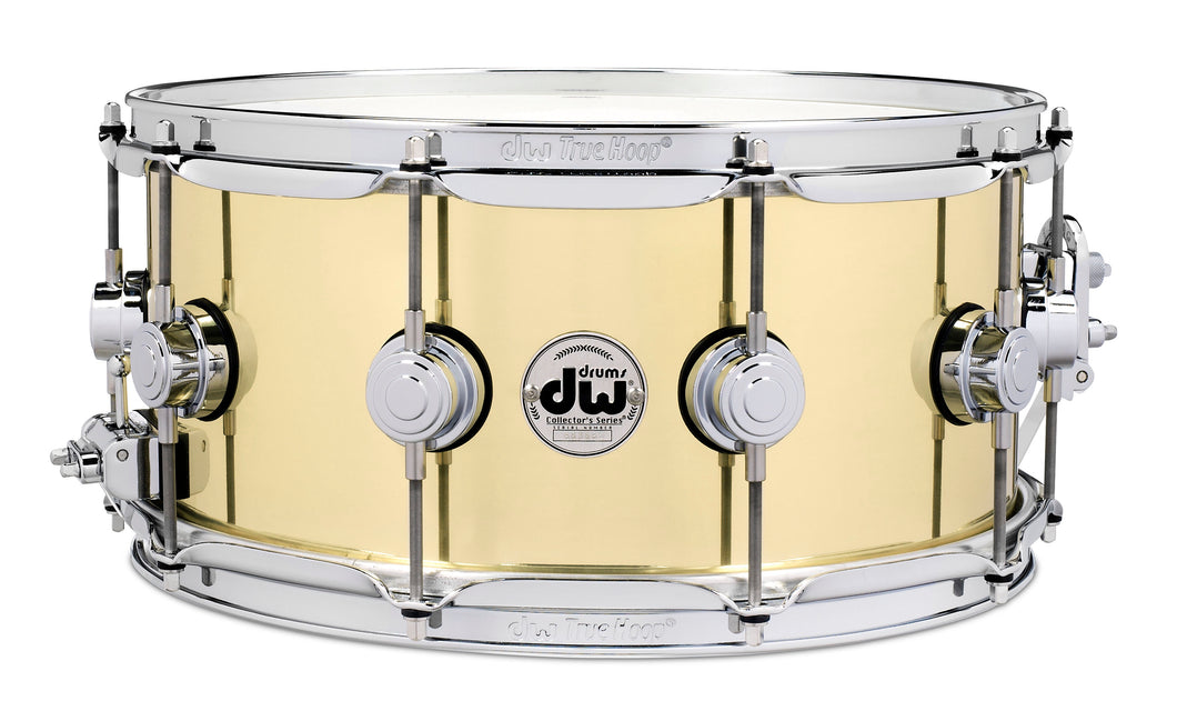 DW Bell Brass Acoustic Snare Drum - Solid 3mm