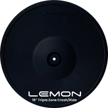 Load image into Gallery viewer, Lemon LE-18CR3  18&quot; Three Zone Electronic Crash/Ride Cymbal
