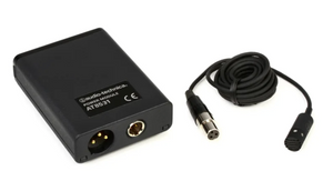 Audio Technica AT831B Lapel Mic - Wired with XLR Power Pack