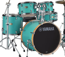 Load image into Gallery viewer, Yamaha Stage Custom 5pc Shell Pack SBP0F50 w/ Hawk Talon 3 Triggers and Mesh Heads Installed

