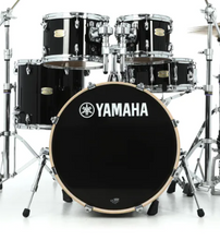 Load image into Gallery viewer, Yamaha Stage Custom 5pc Shell Pack SBP0F50 w/ Hawk Talon 3 Triggers and Mesh Heads Installed

