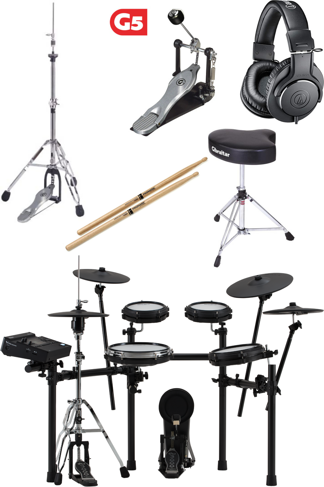 Roland TD316 Electronic Drum Kit Value Package